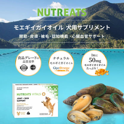 NUTREATS モエギイガイオイル 犬用サプリメント